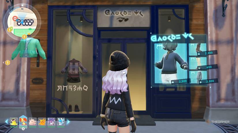 Naptime in Pokemon Legends: Z-A.