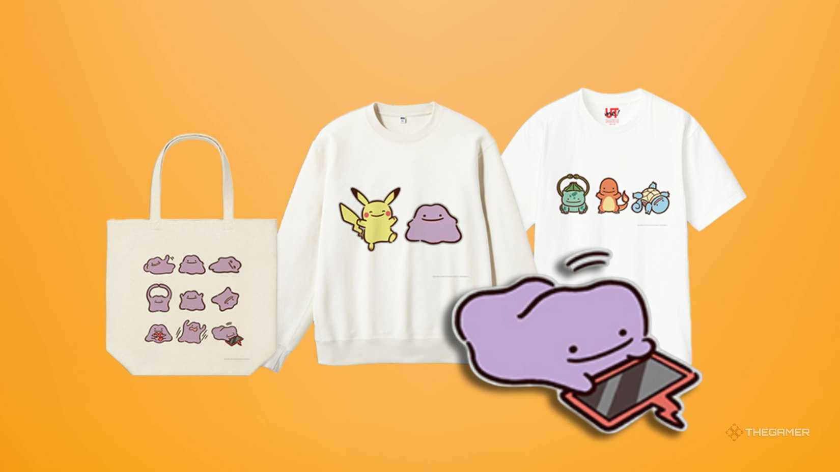 make your own pokemon ditto merch at uniqlo.
