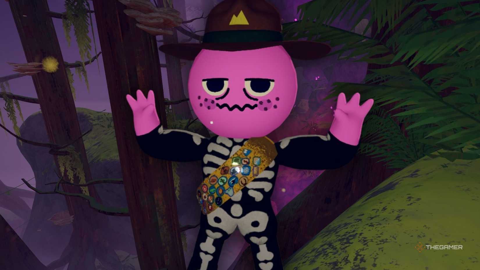 Peak player in the Roots Biome.