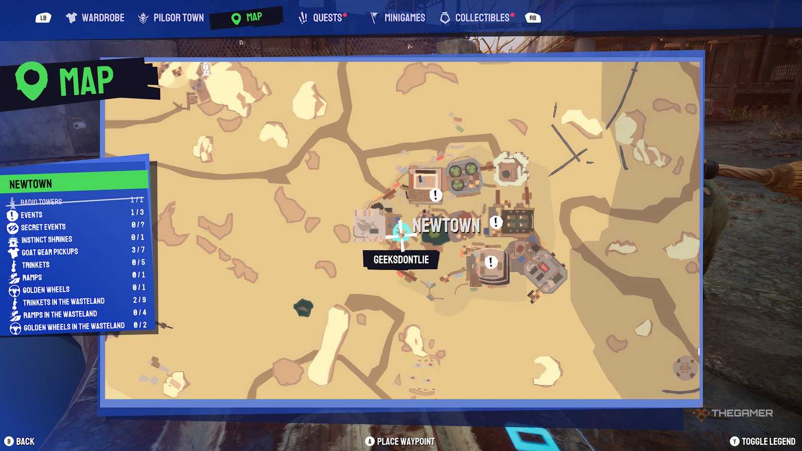 Photocopier location in Newtown in Goat Simulator 3.