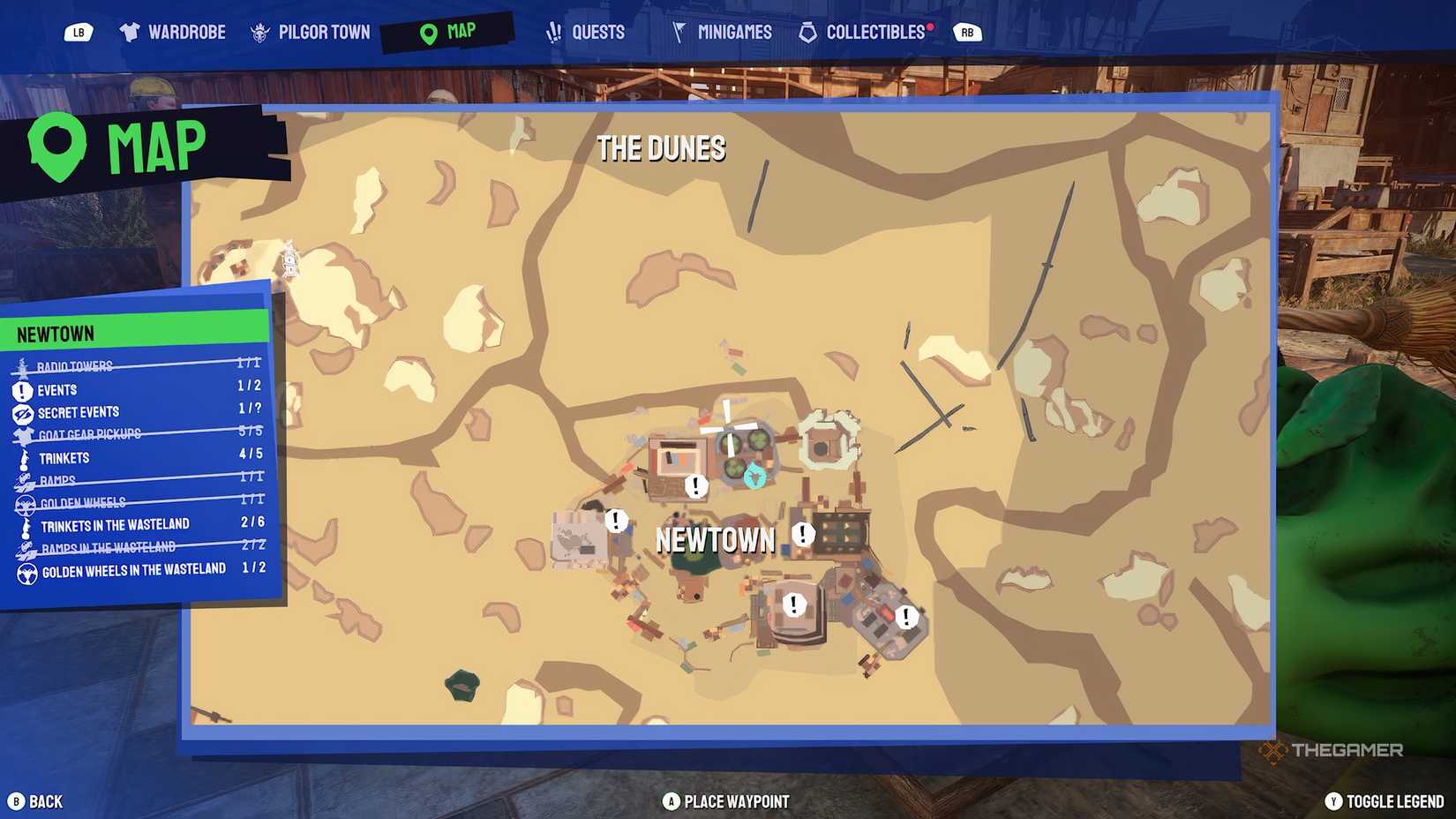 Pizza shop locations in Goat Simulator 3.