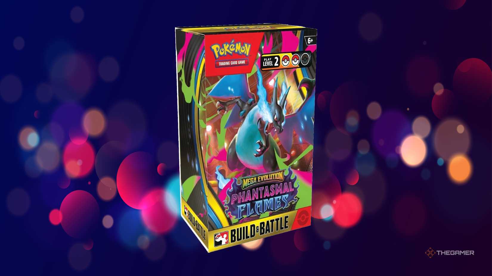Phantasmal Flames Products: Build and battle boxes from the Pokemon TCG.