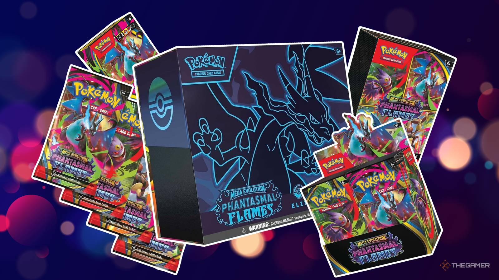 does phantasmal flames booster box have a promo Pokemon main image 0