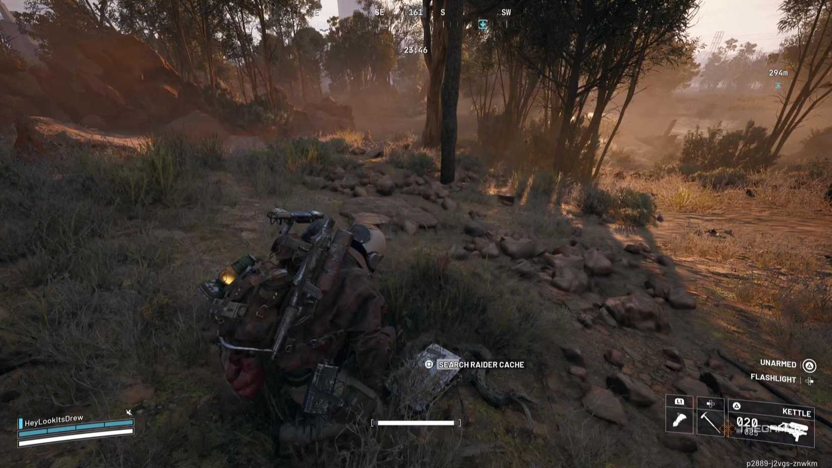 Searching for the Raider cache in Arc Raiders.