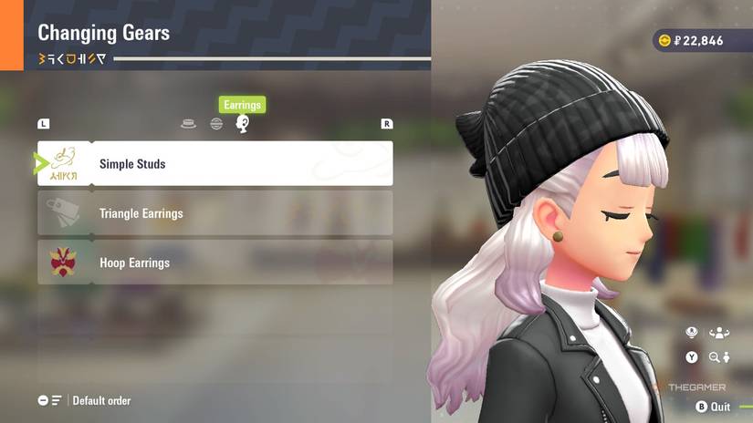 Simple Studs at Changing Gears in Pokemon Legends: Z-A.