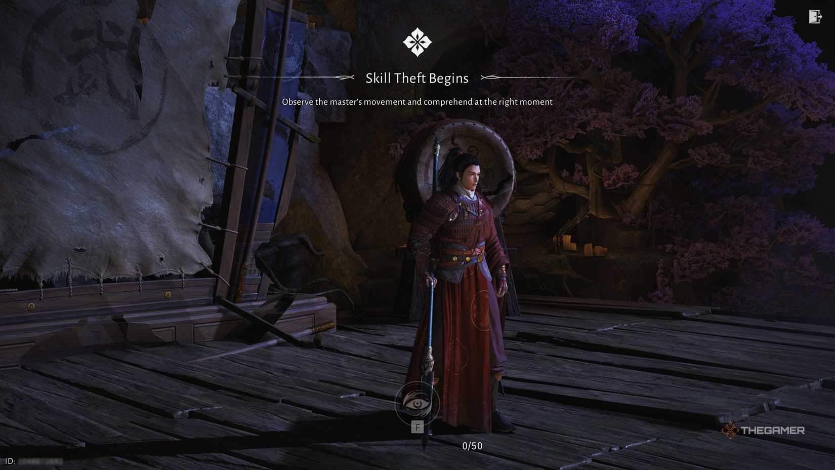 Follow the martial arts master to steal his skills in Where Winds Meet.