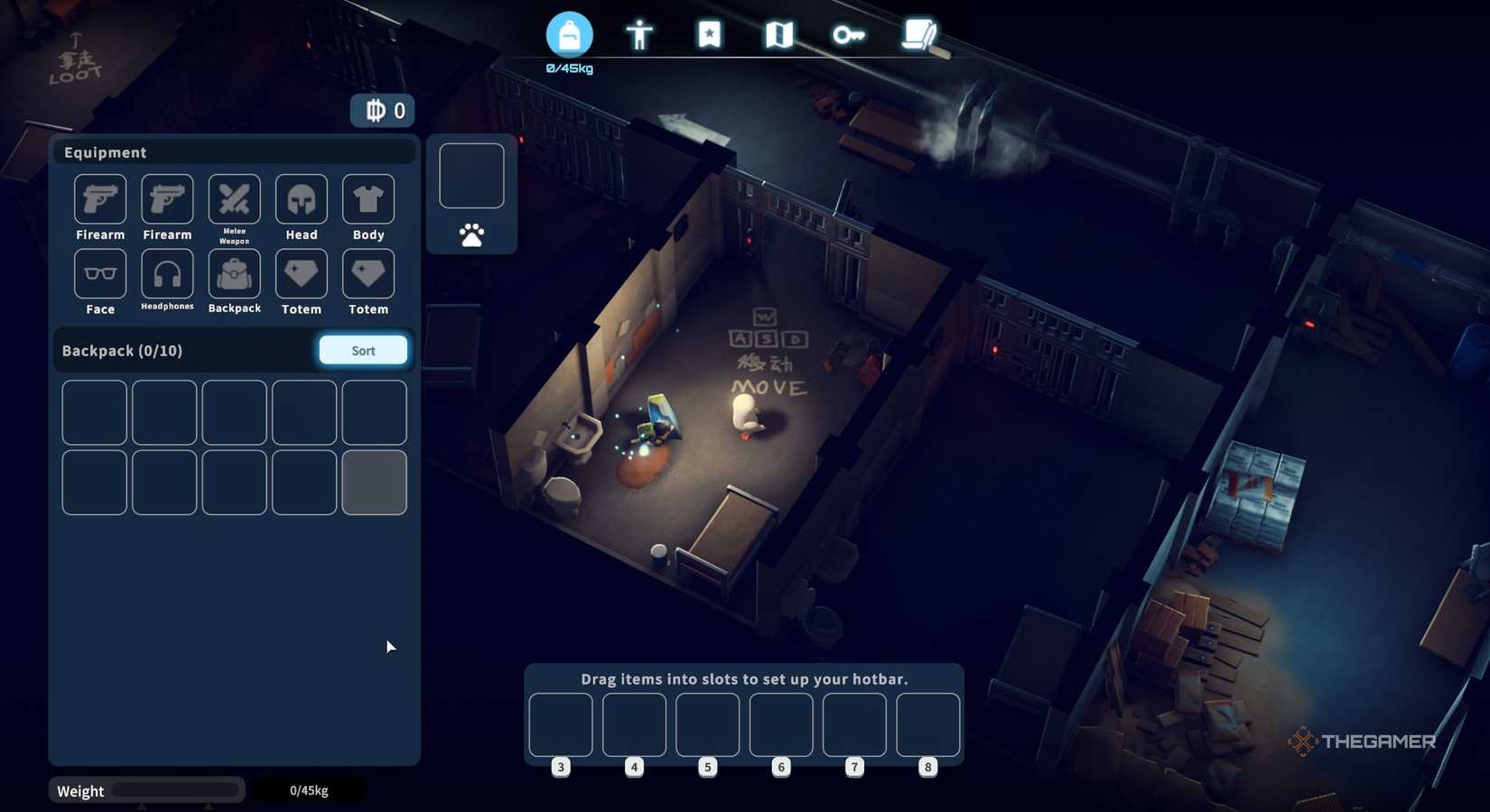 موجودی اولیه کوچک در Escape from Duckov.