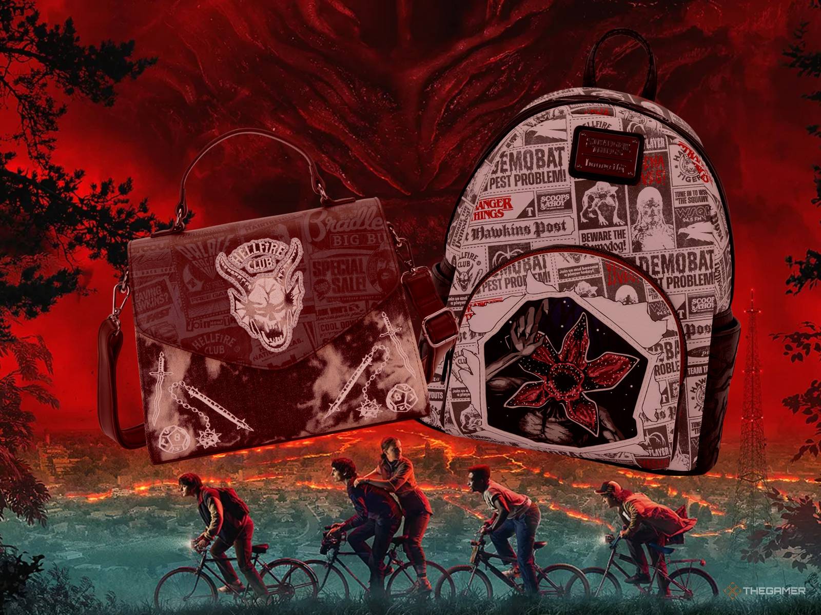 Stranger Things Backpacks New! Available Now: Stranger Things 5 ...