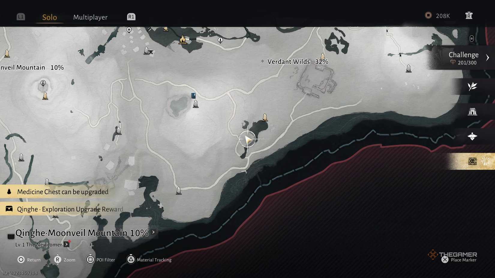 The Midnight Mercy Sanctum Dragon Key Entrance in Where Winds Infernal Twinblades Martial Arts Encounter.