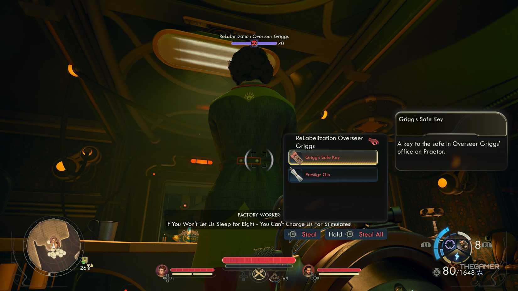 Pickpocketing inventory ao amin'ny tontolo ivelany 2.