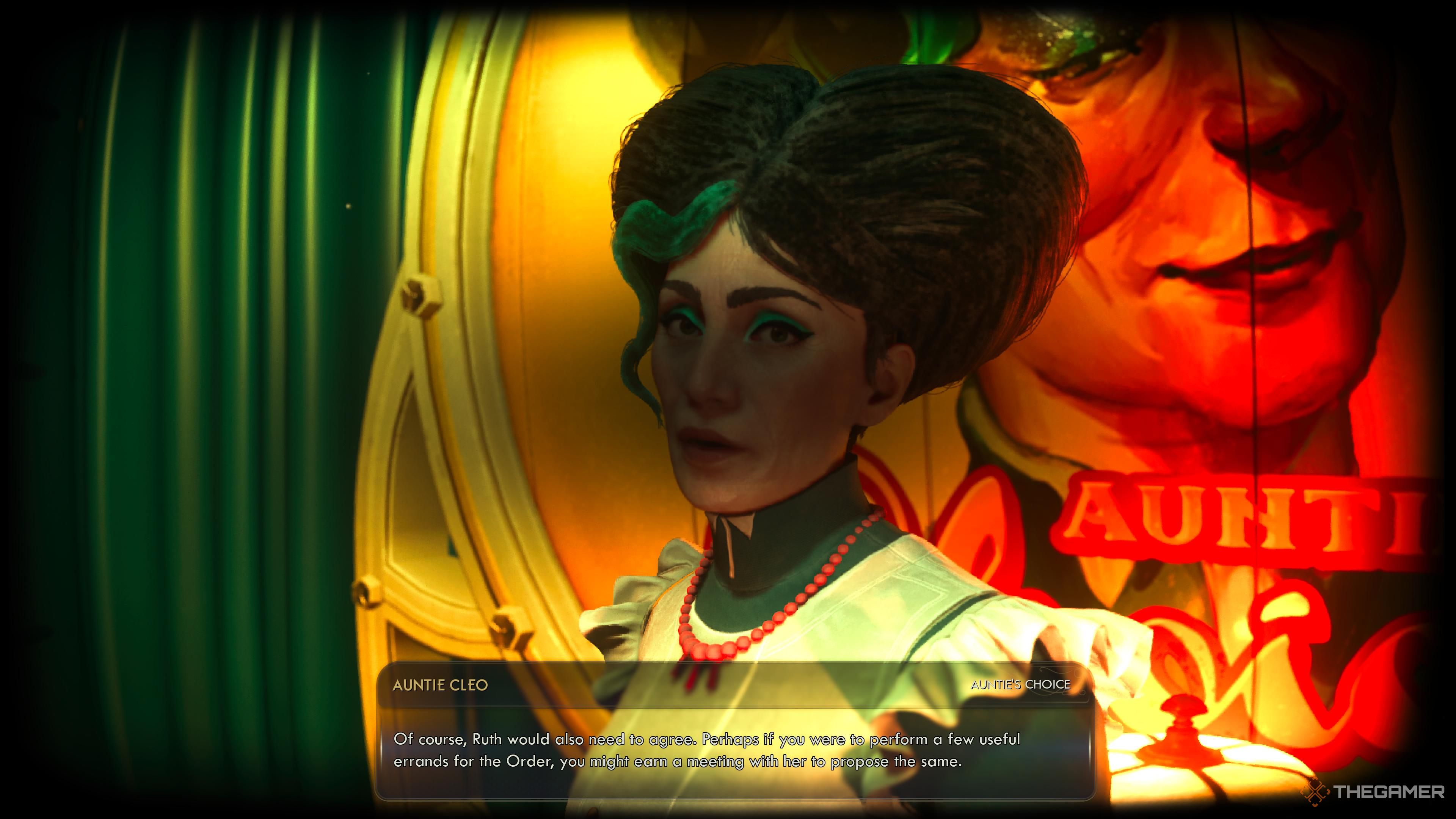 How To Get Auntie's Choice And The Order To Make An Alliance In The ...