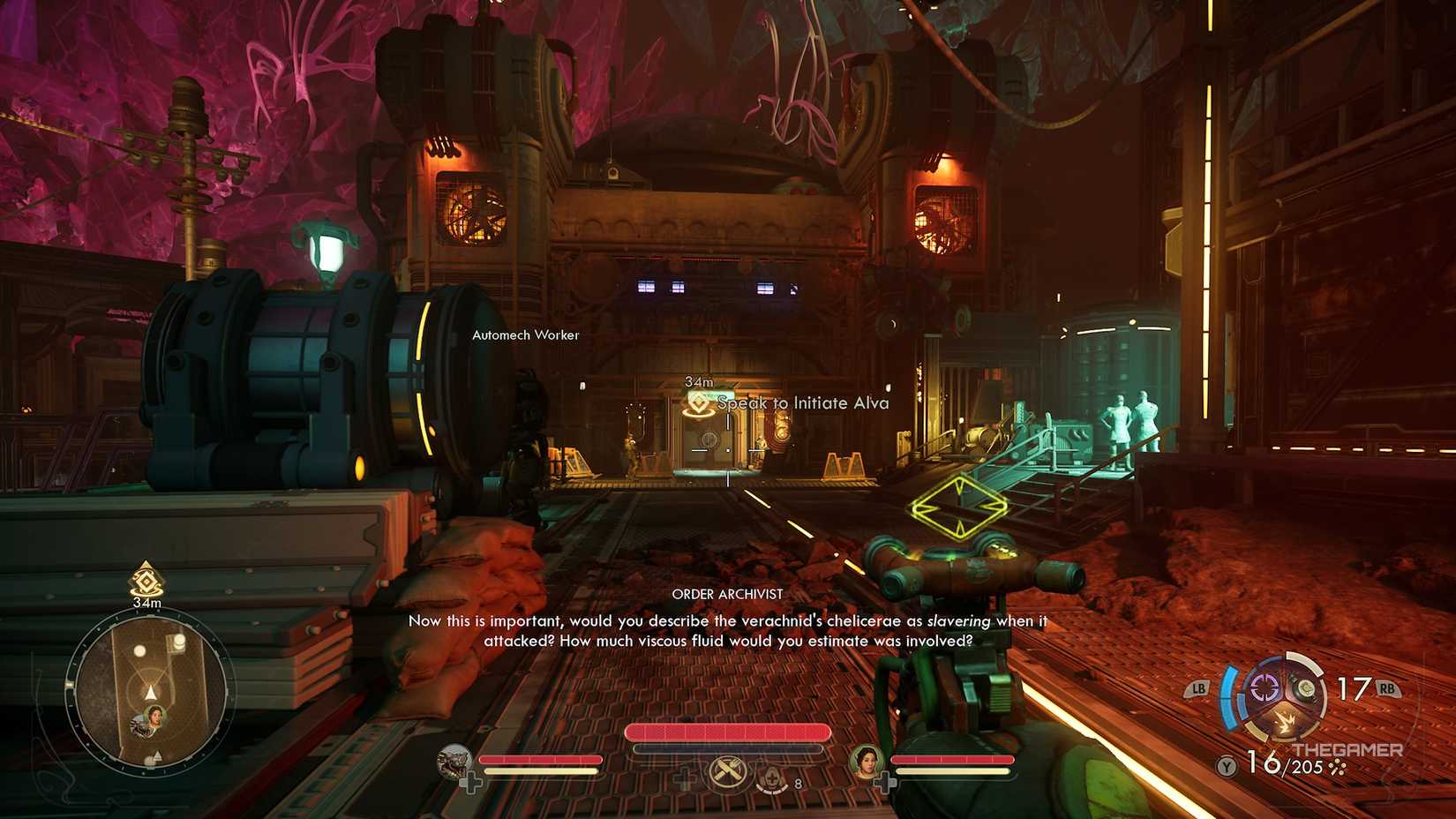 Alva's path to initiation in The Outer Worlds 2.