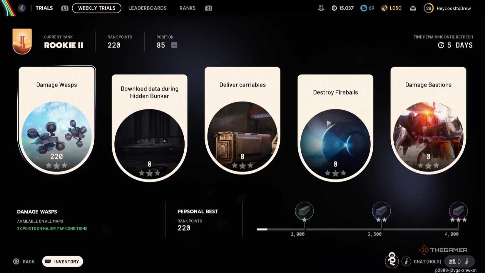 Arc Raiders Weekly Trials.