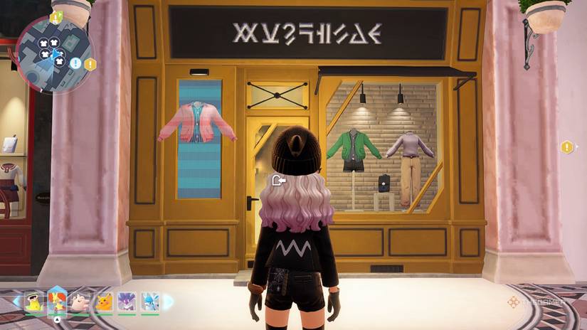 Triathlon Bleu in Pokemon Legends: Z-A.