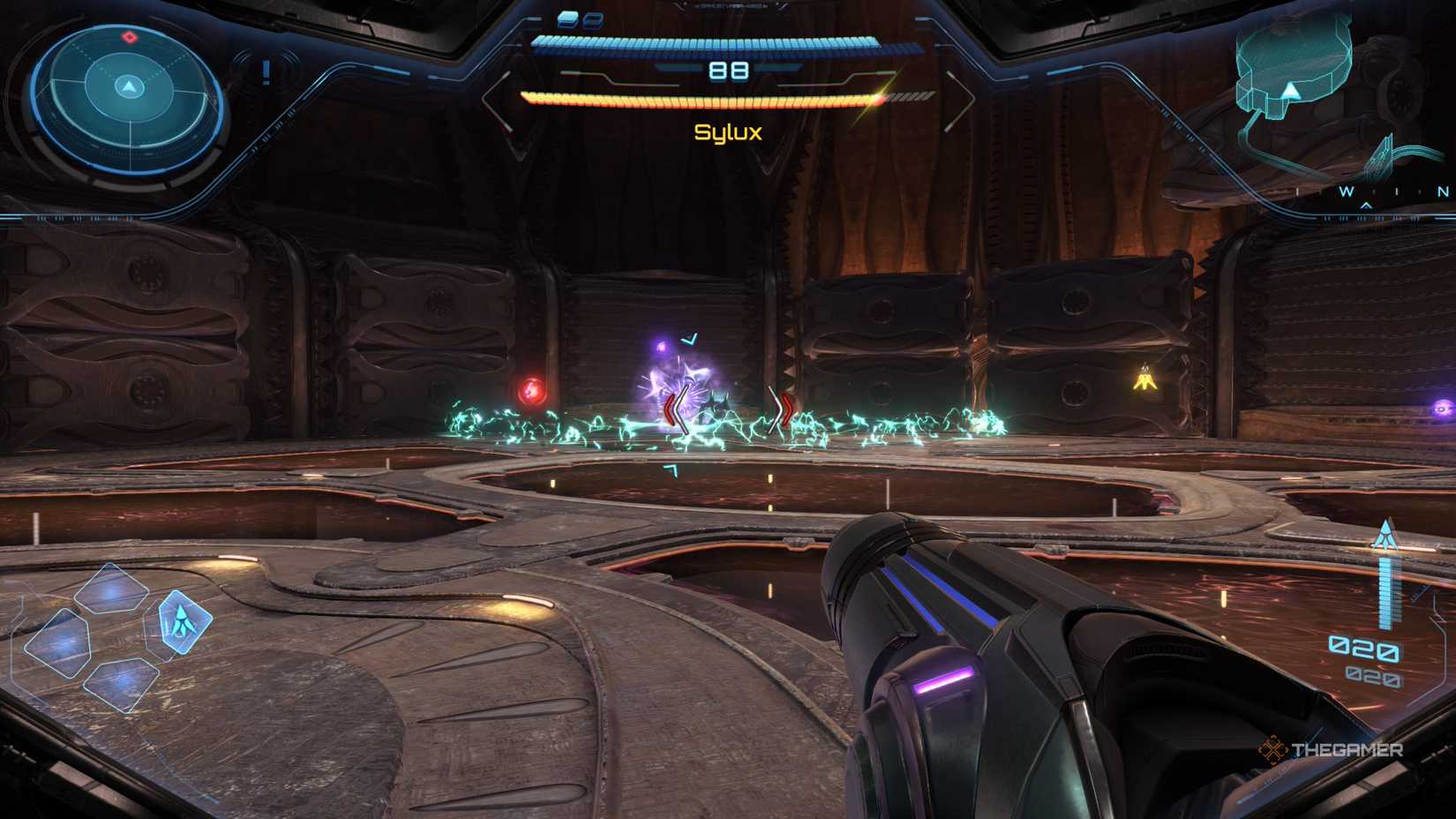 Sylux How To Defeat Sylux In The Volt Forge In Metroid Prime 4: Beyond