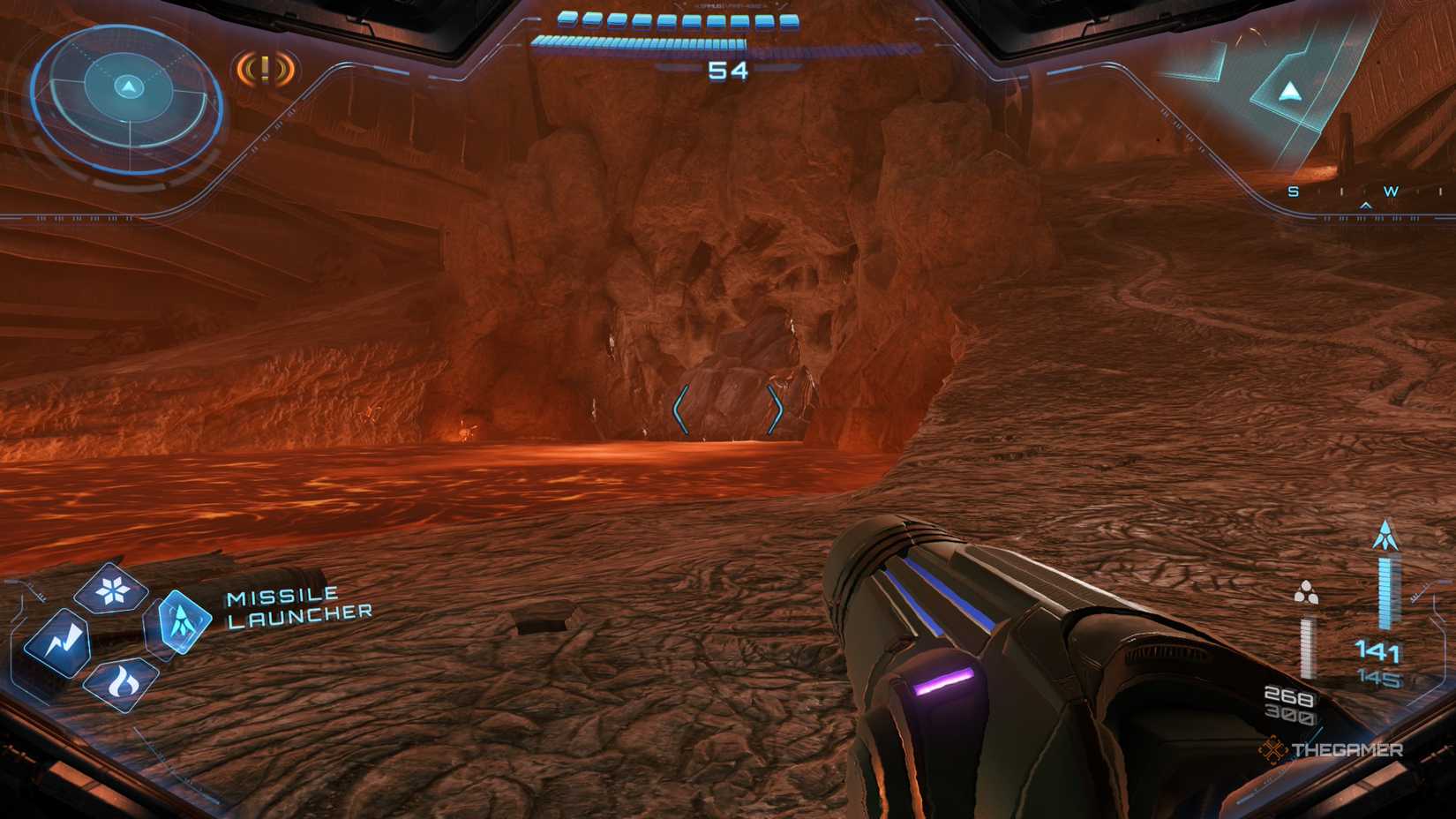 A player looking for Tokabi and Mech Parts in Metroid Prime 4.