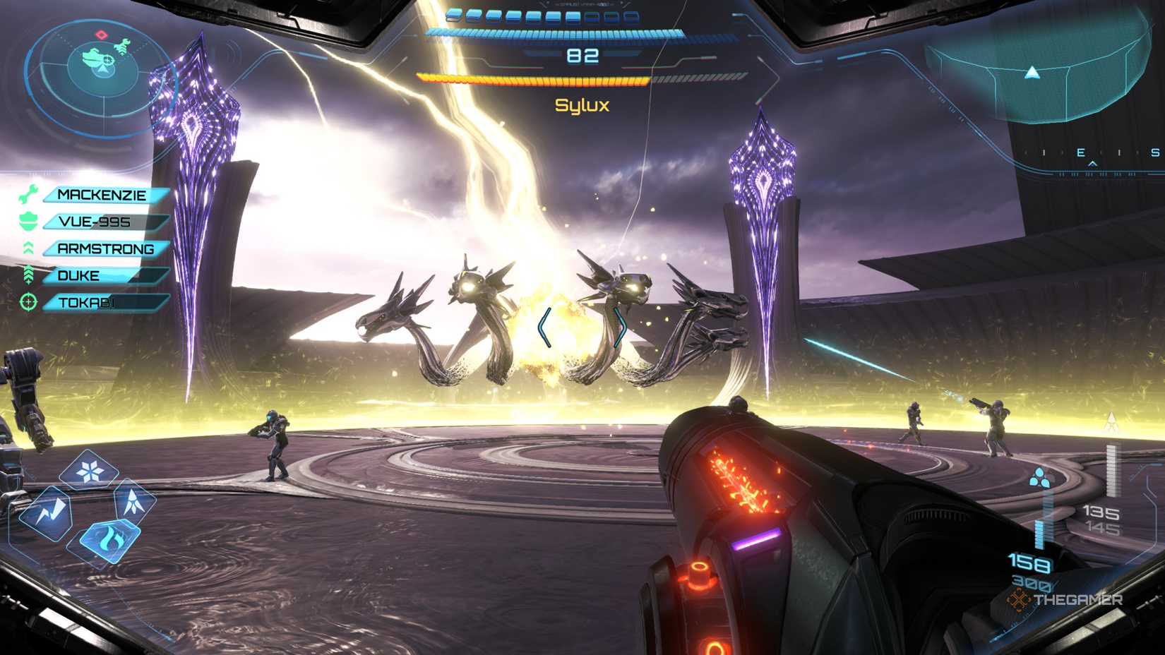 Players who defeated Sylux, the final boss of Metroid Prime 4: Beyond.