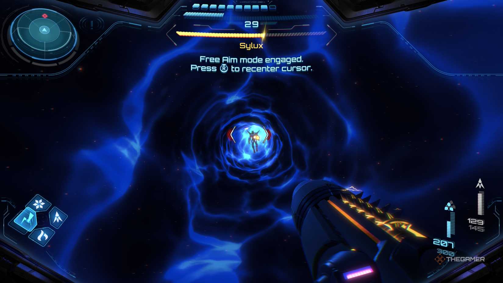 Players who defeated Sylux, the final boss of Metroid Prime 4: Beyond.