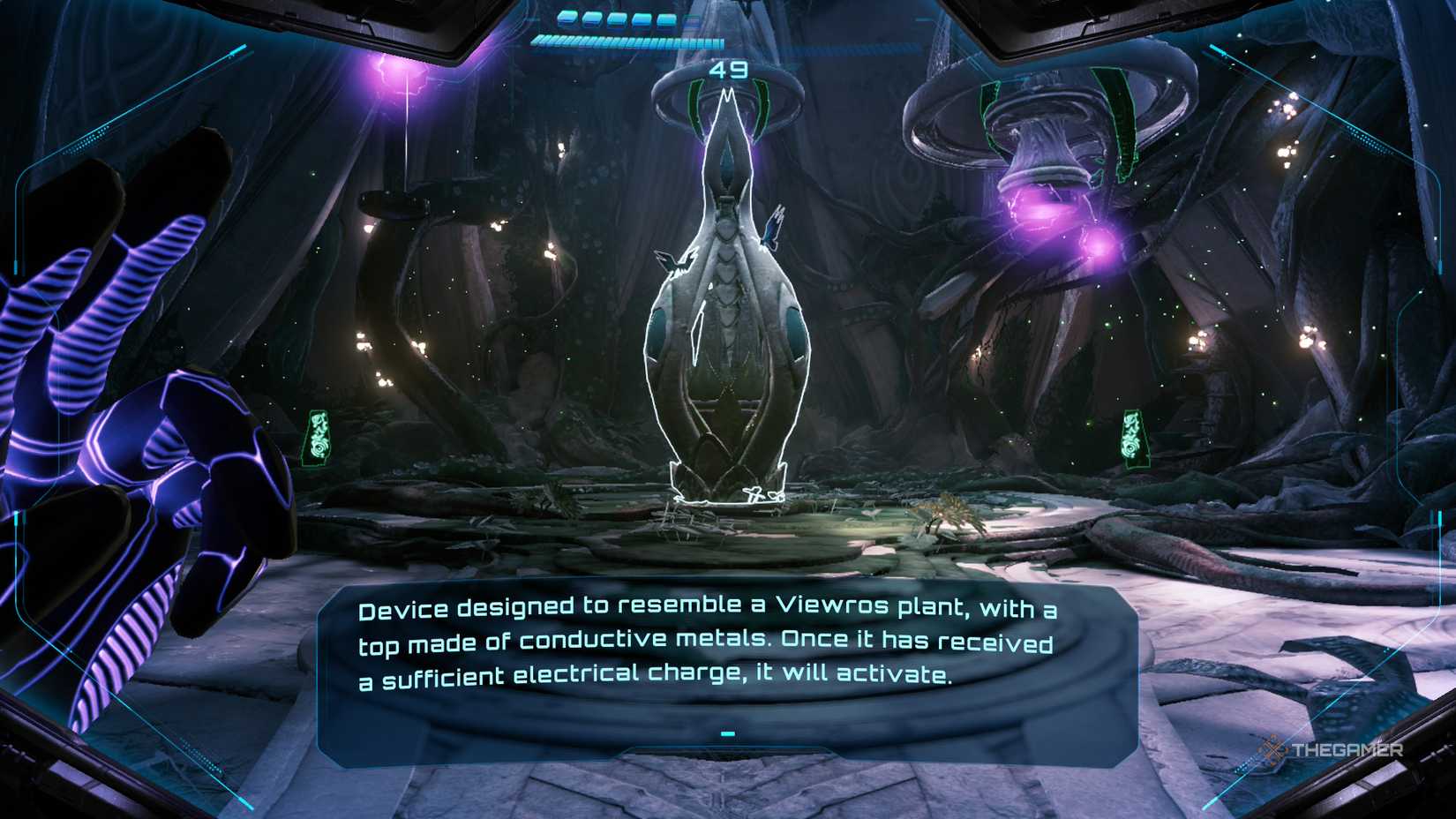 Metroid Prime 4: Beyond has a structure that requires electricity to run at the event venue.