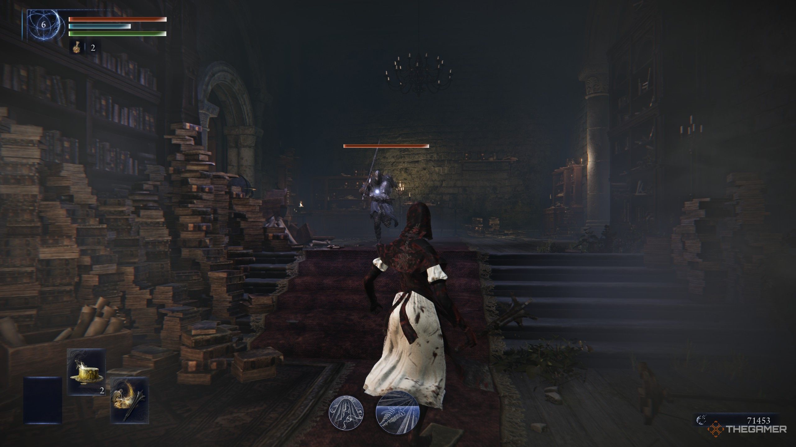 A player completing the Undertaker Remembrance quest in Elden Ring: Nightreign.