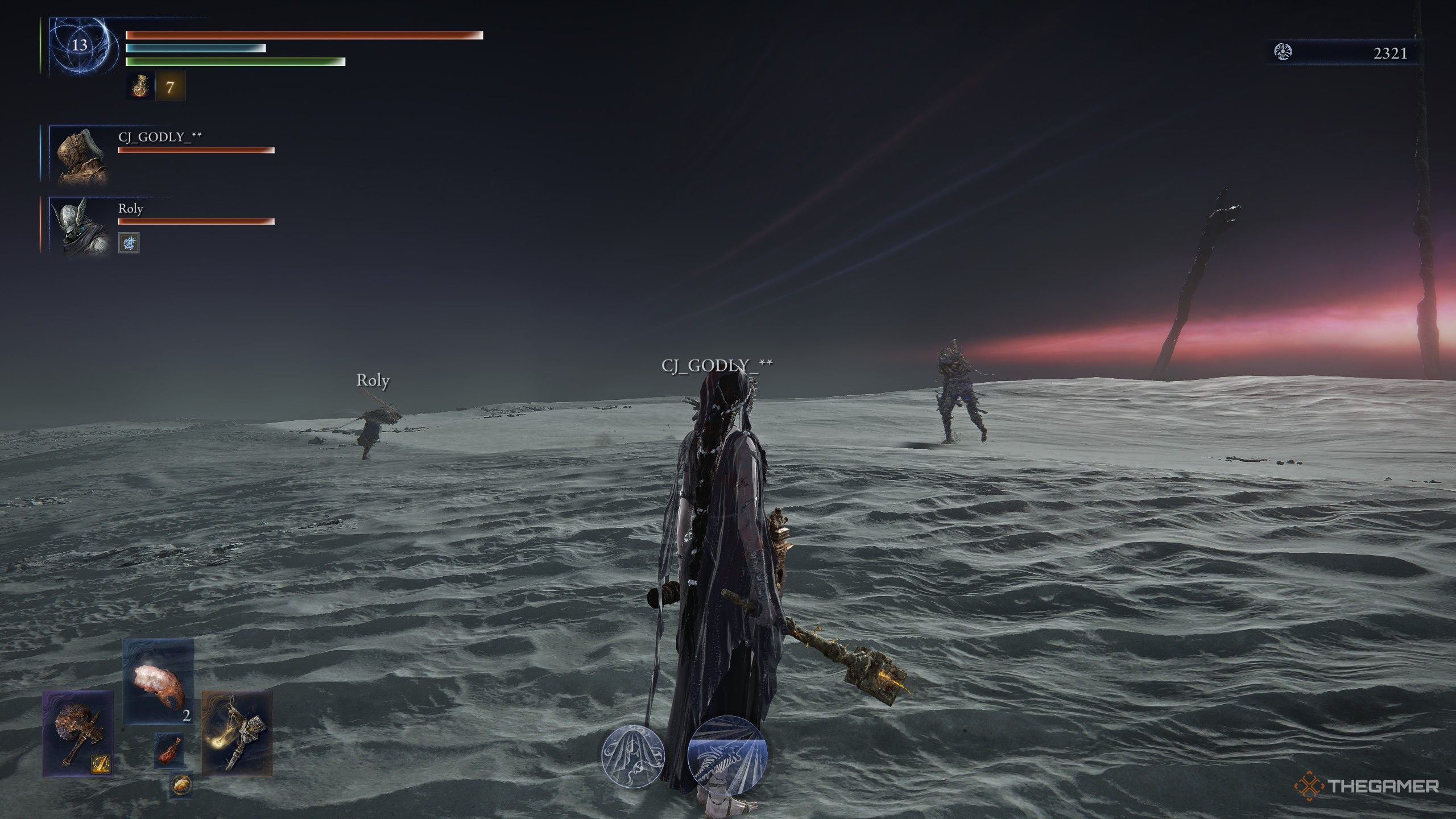 A player completing the Undertaker Remembrance quest in Elden Ring: Nightreign.