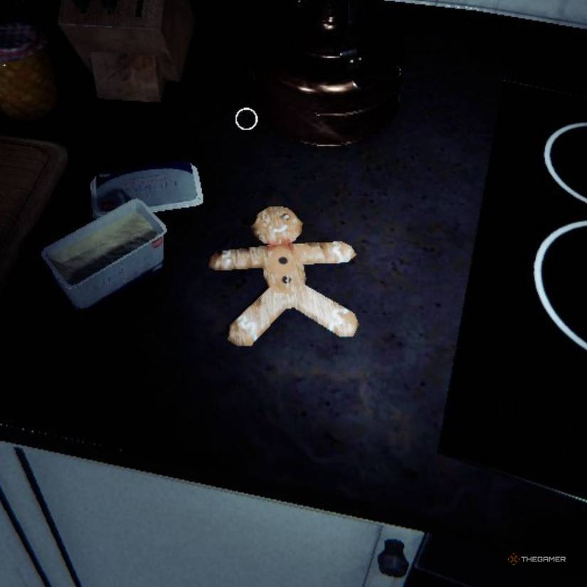 Krampus present on a table in Phasmophobia.