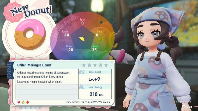 A donut recipe is being made in Pokemon Legends ZA.