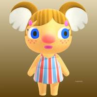 Alice in Animal Crossing New Horizons