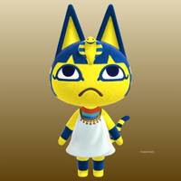 Ankha in Animal Crossing New Horizons