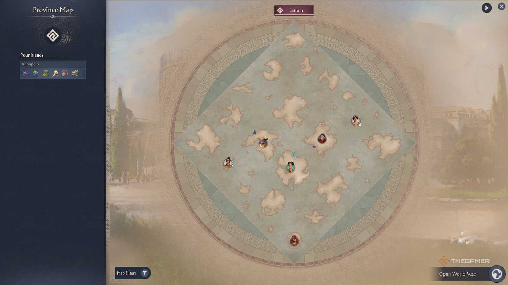 Anno 117 Pax Romana Archipelgo Latium Seed.