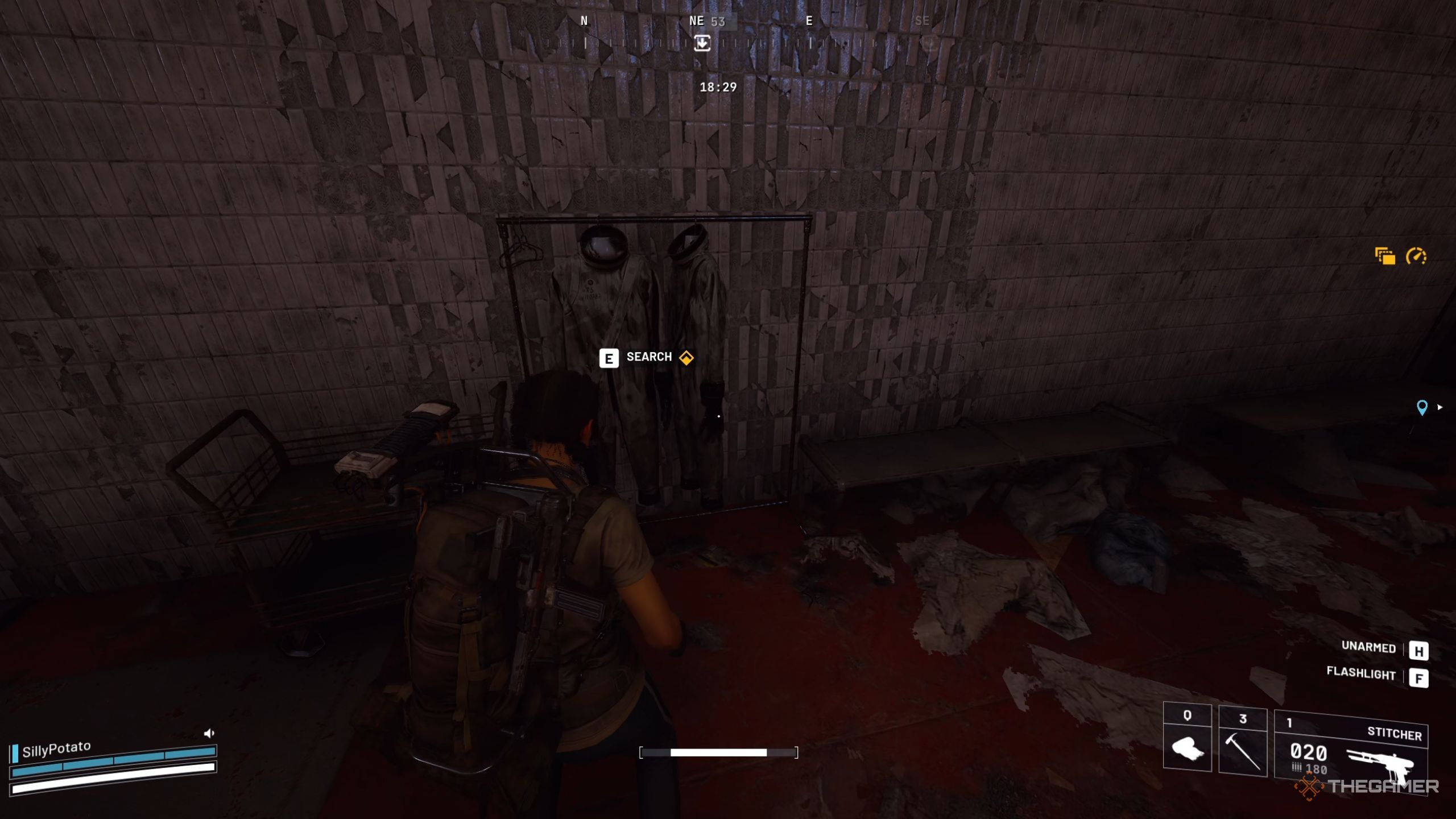 Arc Raiders staff room interaction location.