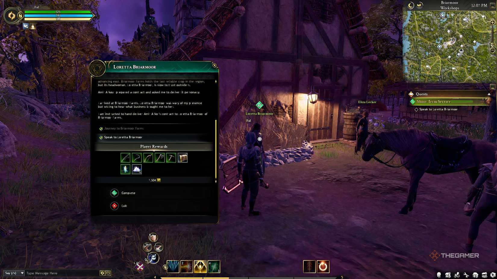 Ashes of Creation Quest For Tools.