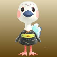 Blanche in Animal Crossing New Horizons