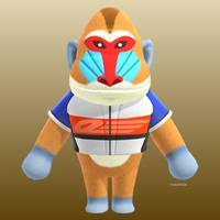 Boone in Animal Crossing New Horizons