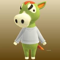 Buck in Animal Crossing New Horizons