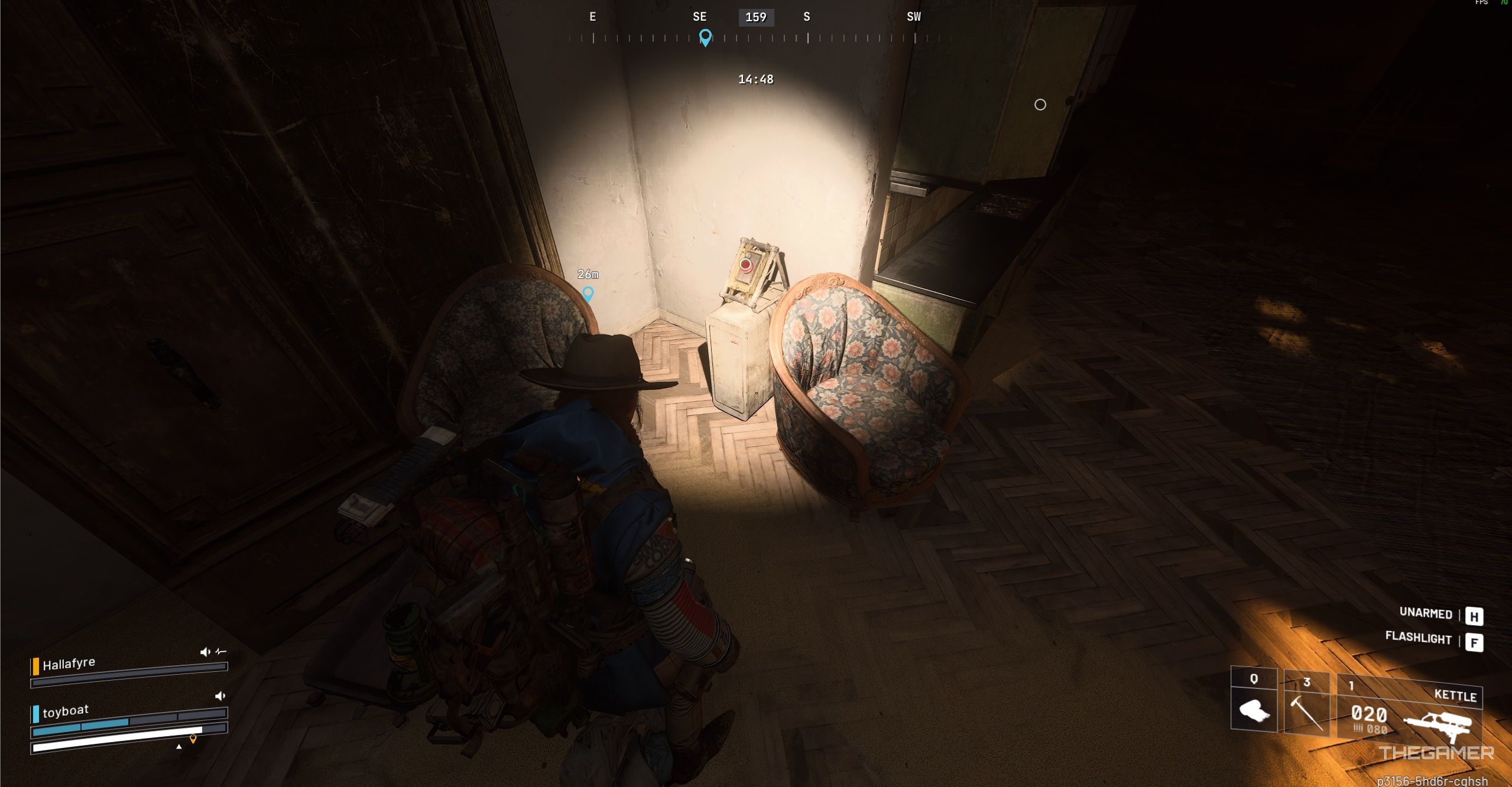 The first button's location in Buried City in Arc Raiders.