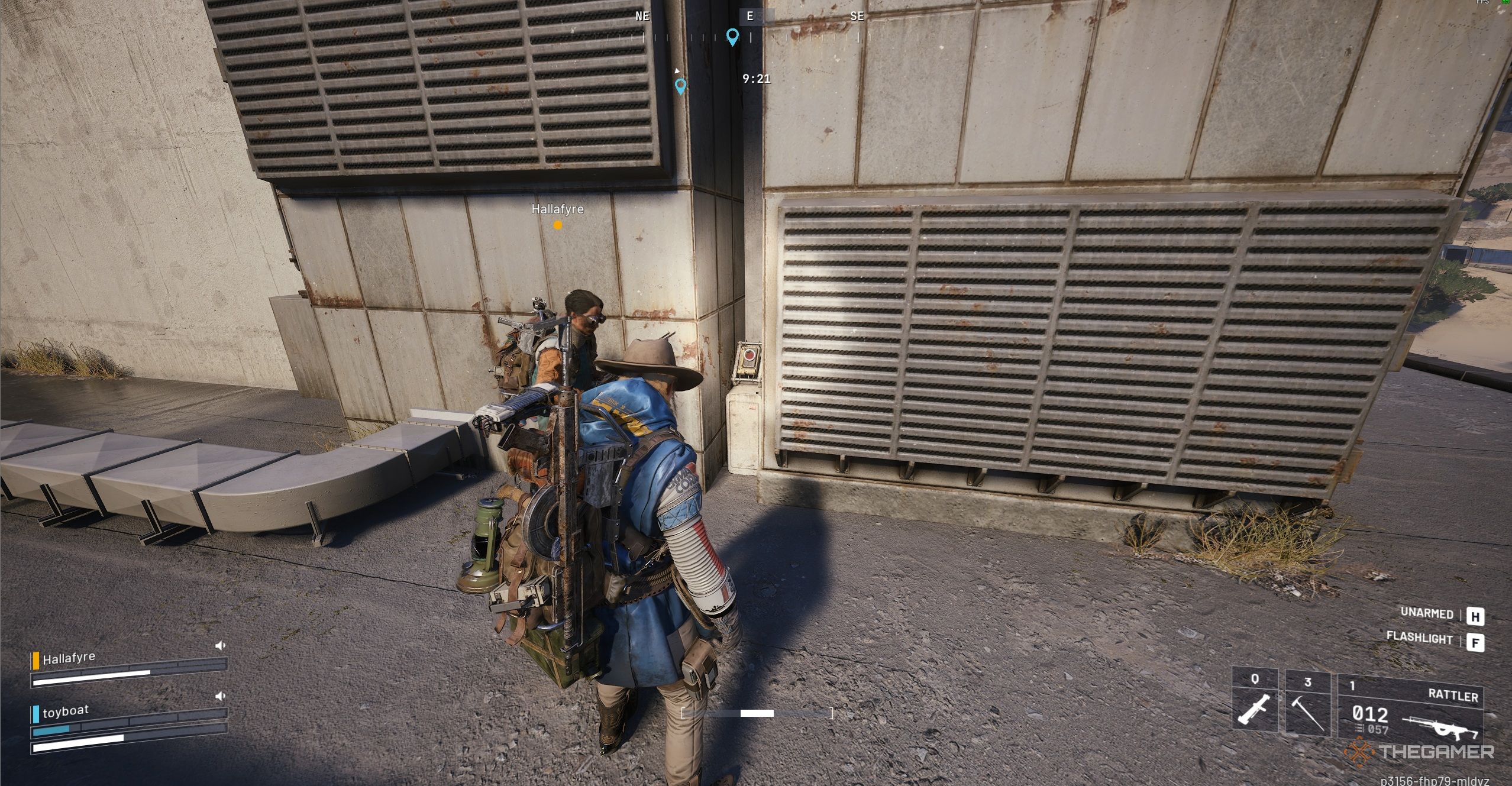 The 3rd button's location in Buried City in Arc Raiders.