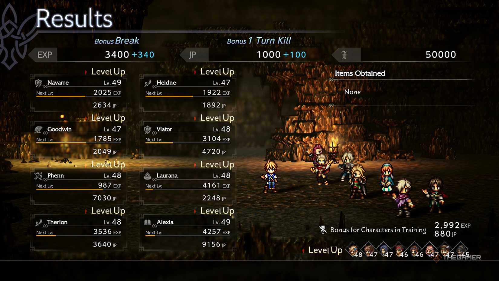 Cait slaying in Octopath Traveler 0.