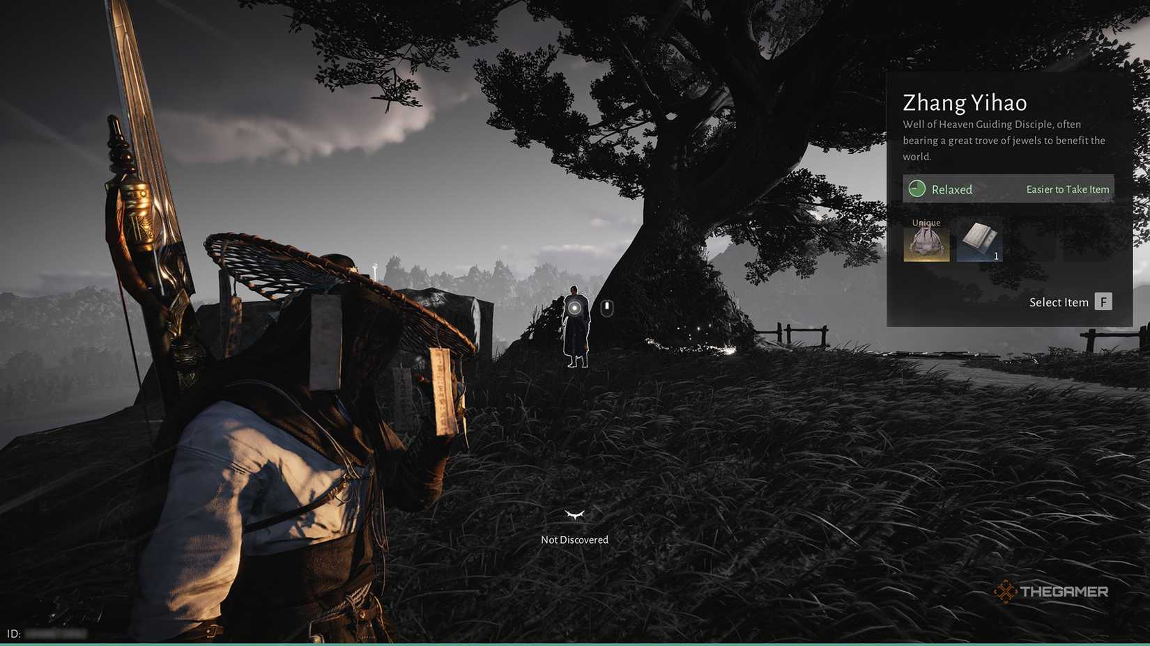 The player steals a bag of gems using Celestial Seize in Where Winds Meet.