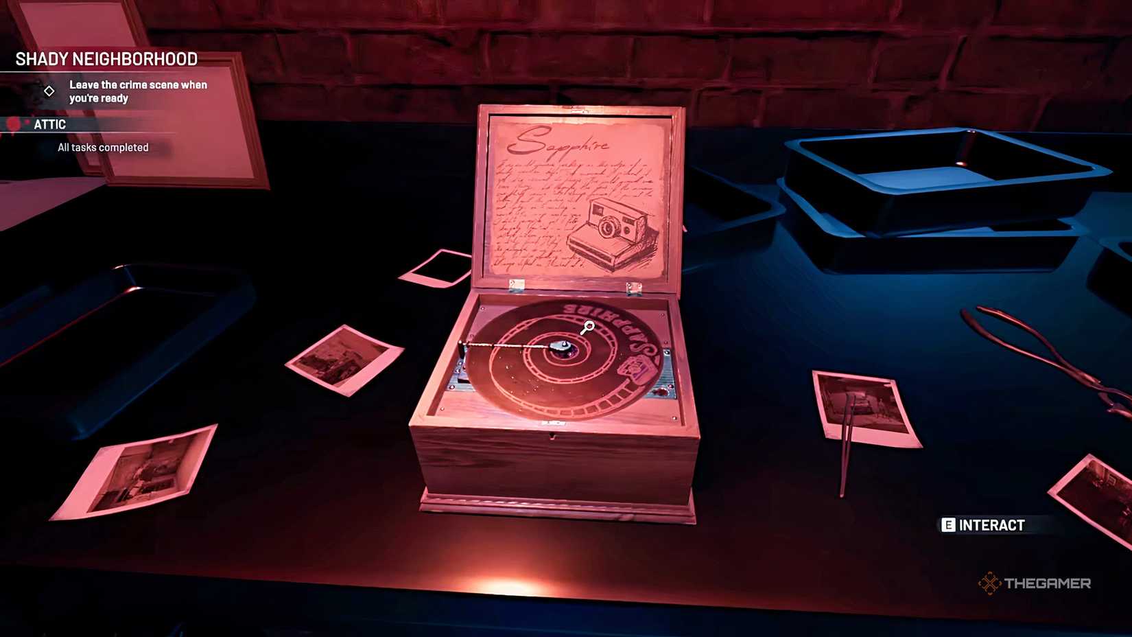 Crime Scene Cleaner Music Disk location in Bad Call.