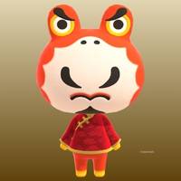 Croque in Animal Crossing New Horizons