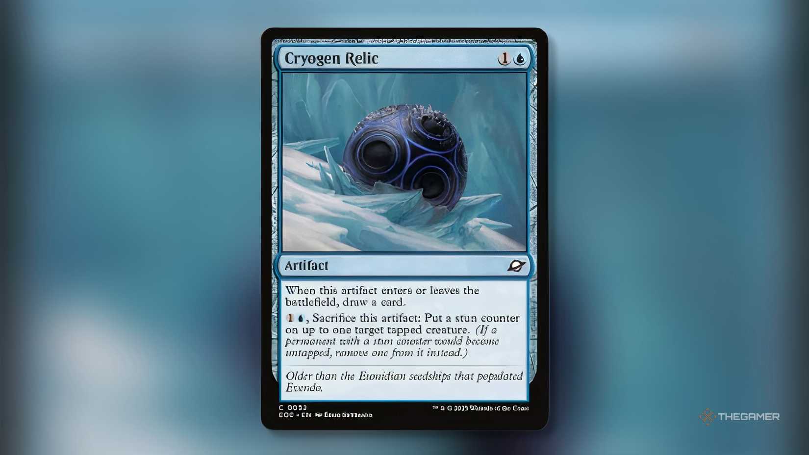 Cryogen Relic, one of the best MTG cards of 2025.
