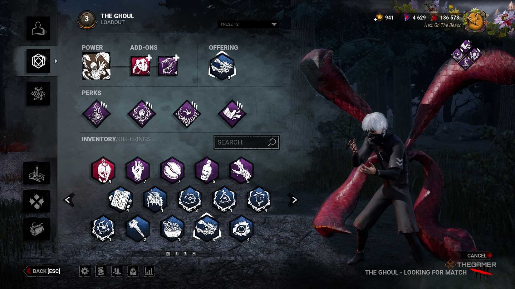 DeadByDaylight Current Killer Meta Build.