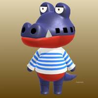 Del in Animal Crossing New Horizons.