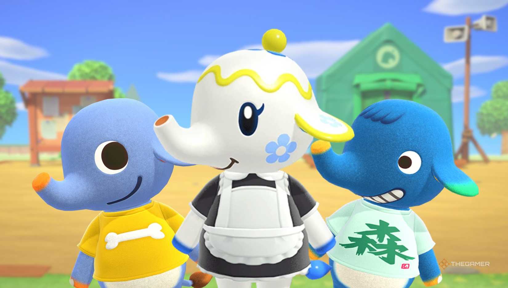 Elephants in Animal Crossing_ New Horizons