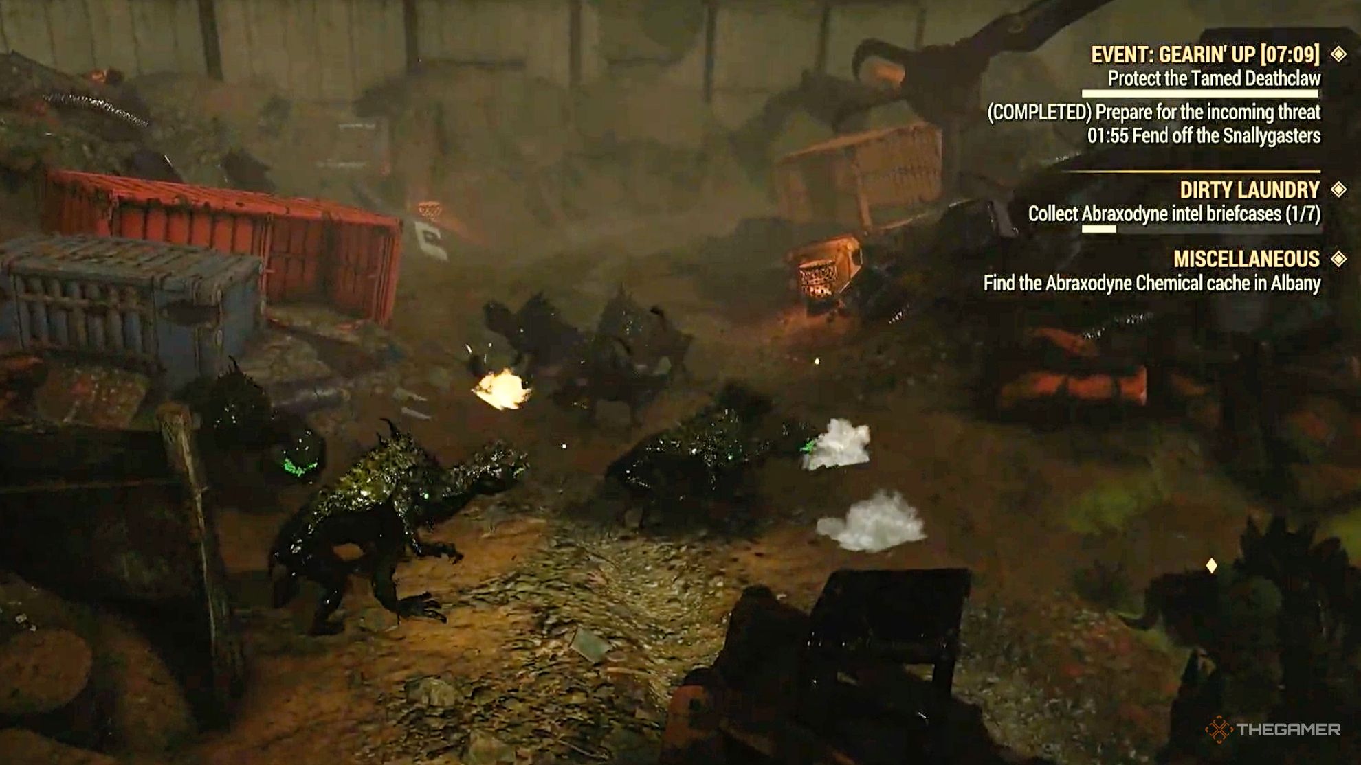 Fallout 76 Snallygasters.