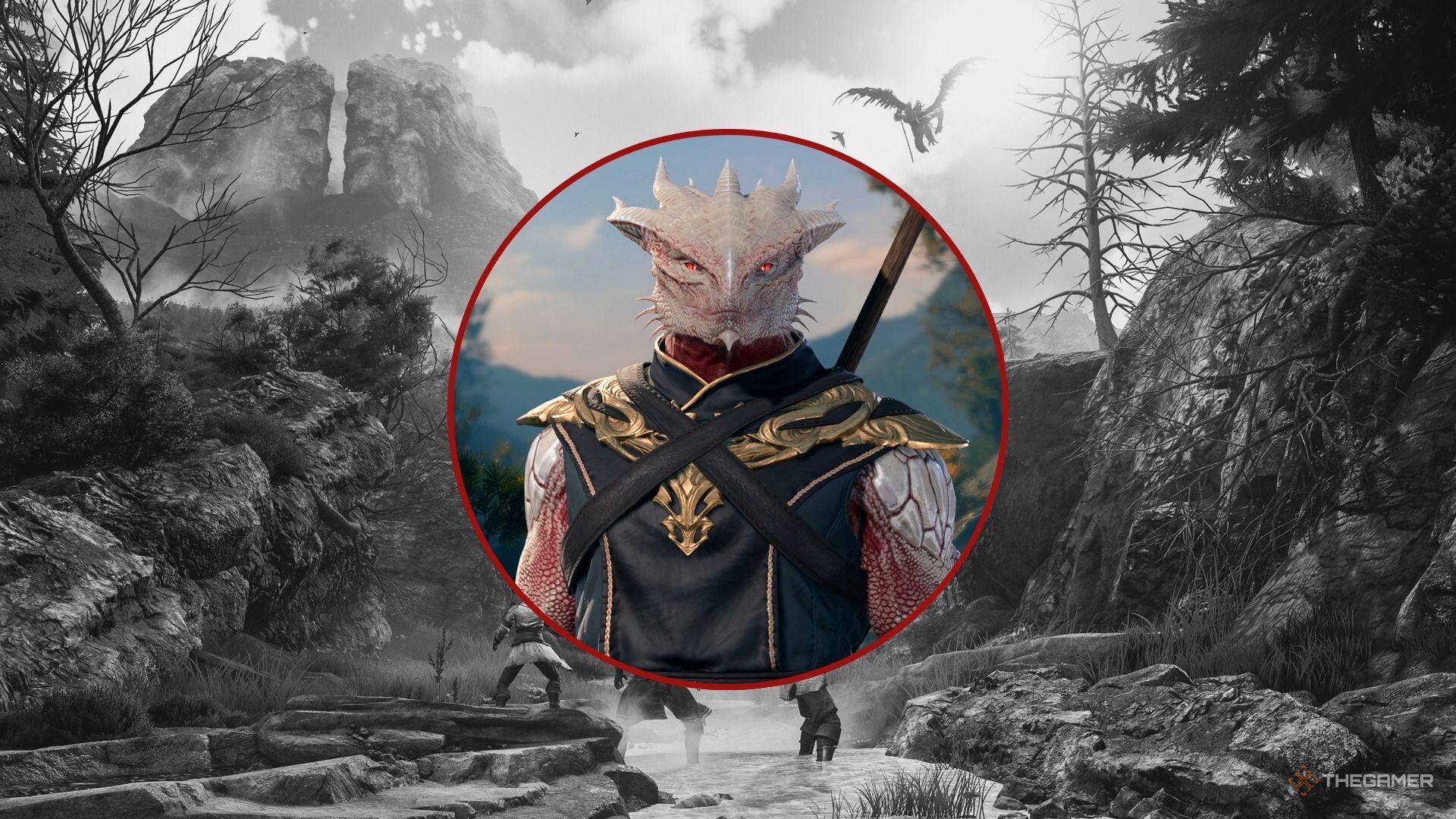 Featured image containing an image of Dark Urge from Baldur's Gate 3 in the center.