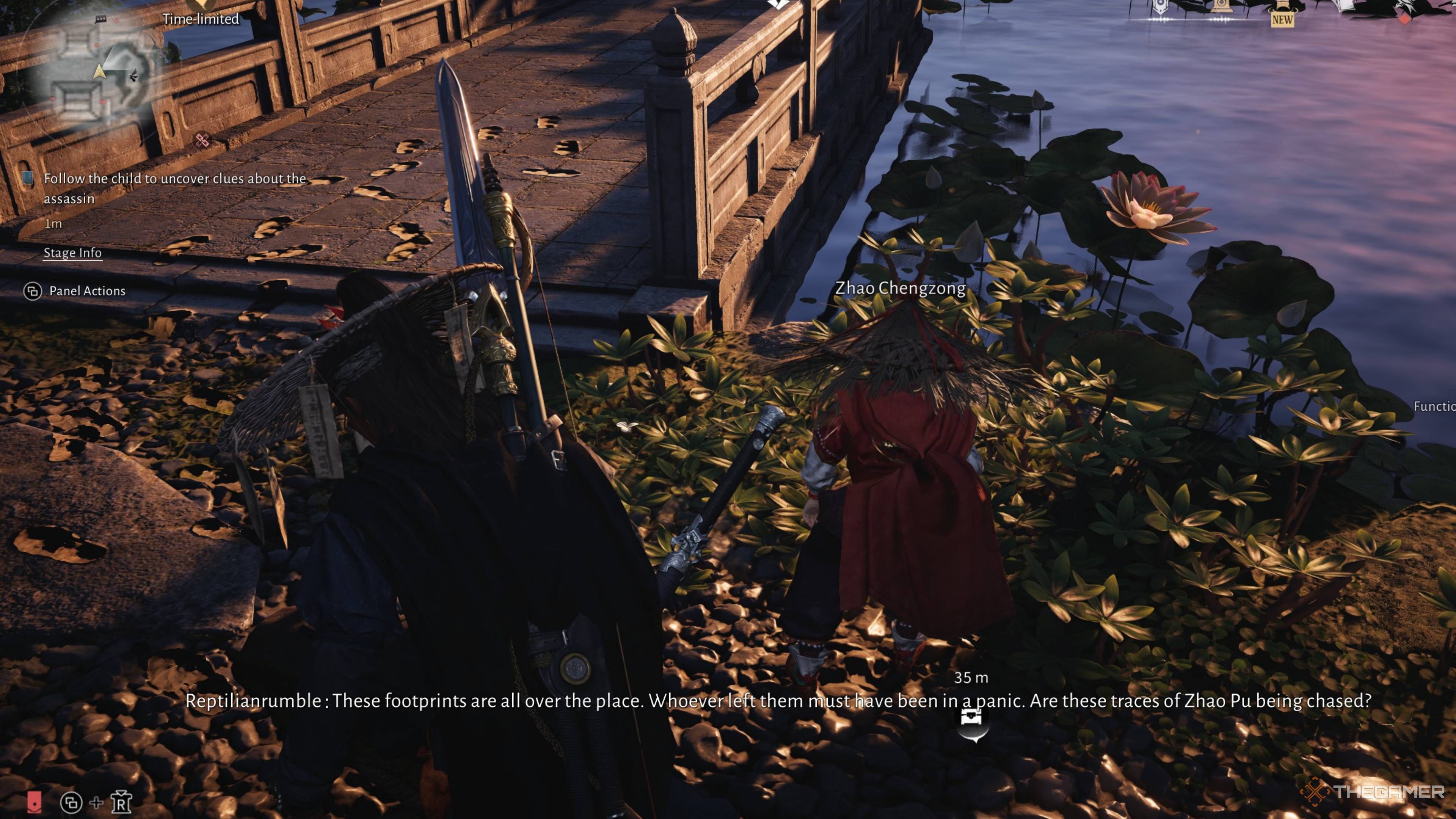 Finding clues with zhao in where winds meet.