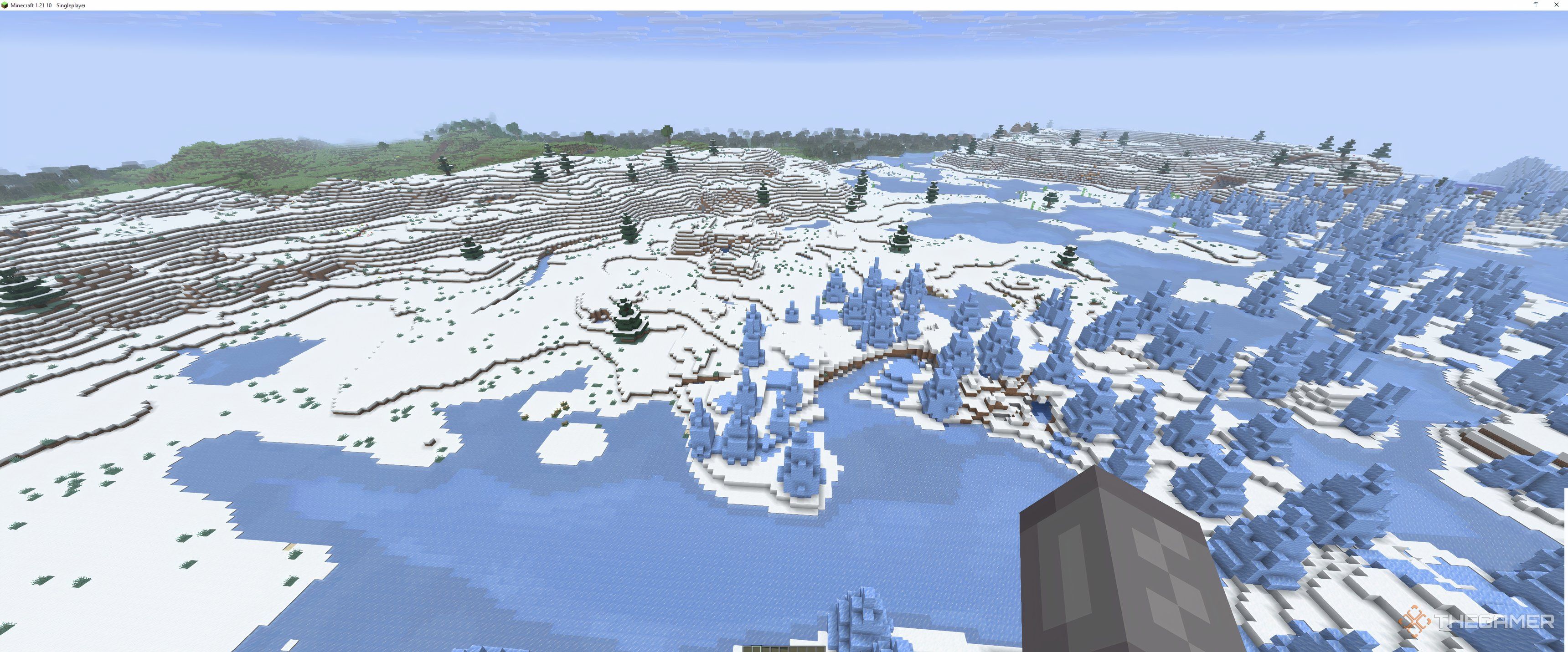 Best Minecraft Seeds For Building In Snowy Biomes