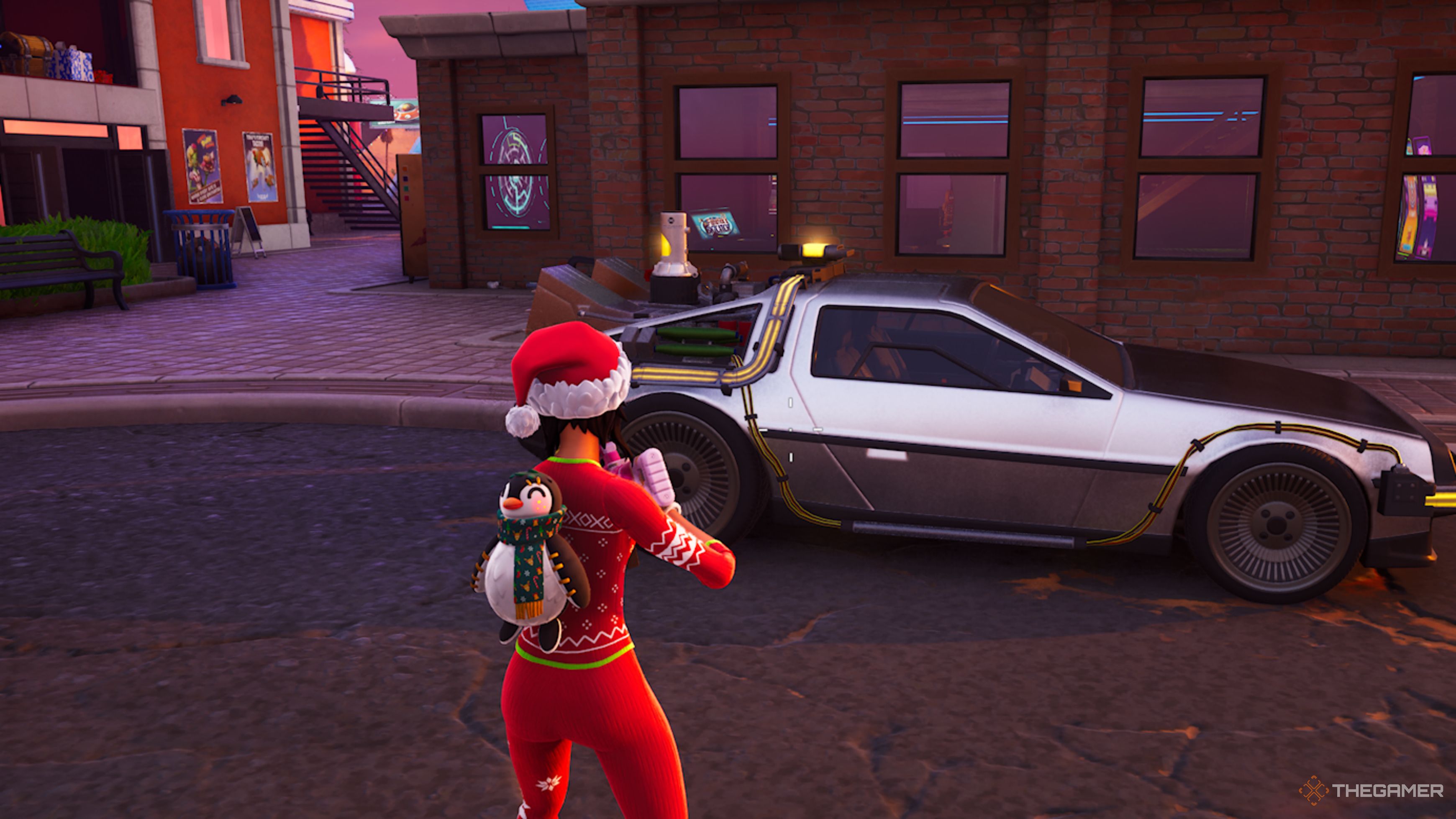 Veja o passo a passo para encontrar e usar o DeLorean no Fortnite